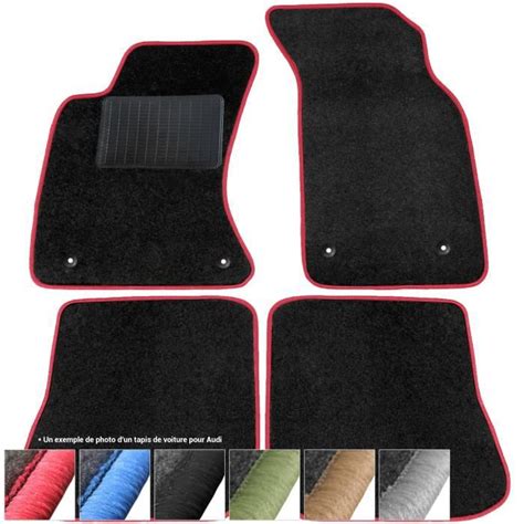 Tapis De Voiture En Moquette Tapis De Sol Pour Automobile Set