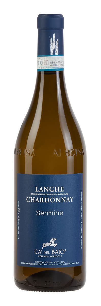 Ca Del Baio Sermine Langhe Chardonnay Fondberg