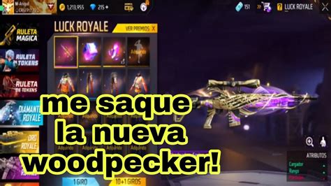 Sacando La Nueva Woodpecker Secciones De Improvisaci N Nueva Luck Royal