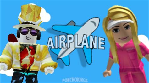 Airplane Story 1 Roblox With My Little Sister Youtube