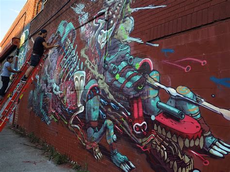 Nychos X Smithe New Mural In New York City Usa Streetartnews