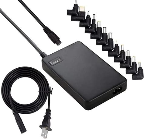 Universal Laptop Charger 90w Slim Ac Adapter Power Supply Cord With Dual Usb Ports