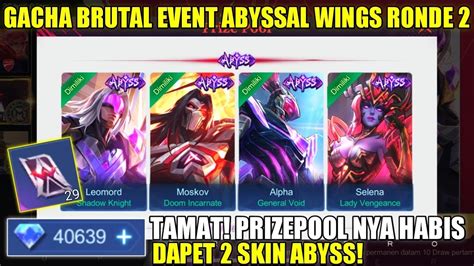 Gacha Brutal Event Abyssal Wings Ronde Klaim Token Draw Gratis