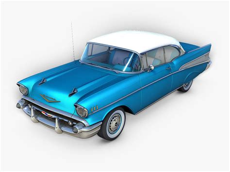 3d Chevrolet Bel Air 1957 Auto Cgtrader