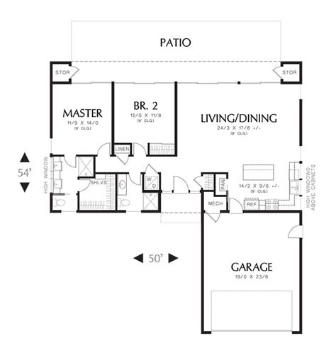 L Shaped House Plans Designs