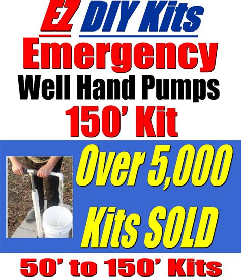 Emergency Water Well Hand Pump 150 Kit Etsy