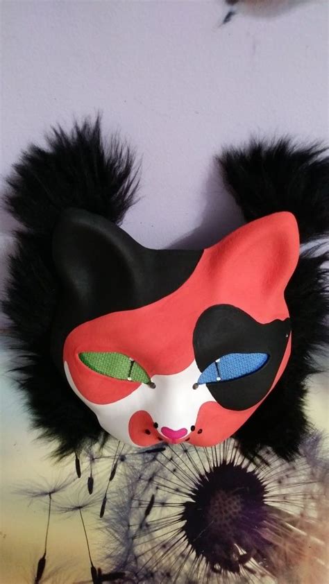 Maska kota Therian furry Ostrów Wielkopolski • OLX.pl