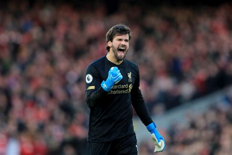 Alisson Becker back in training as Liverpool handed major boost after ...