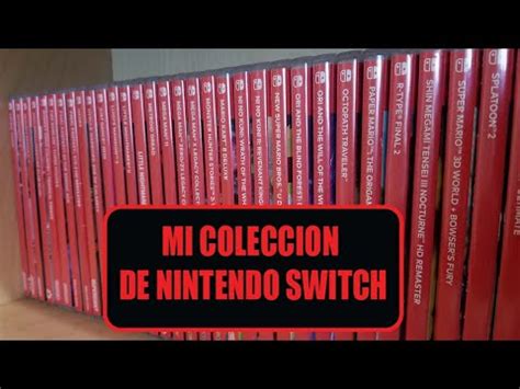 Mi Coleccion De Nintendo Switch Youtube