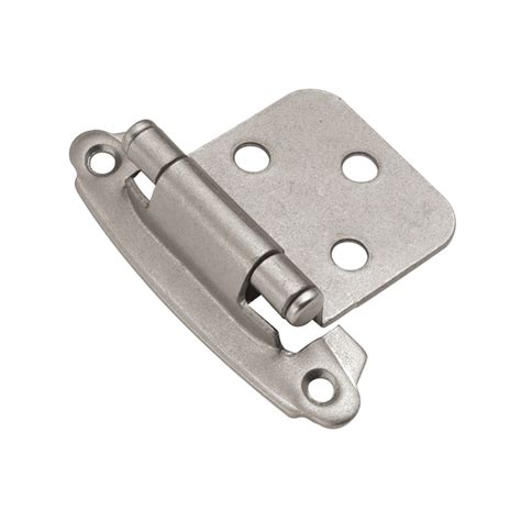 Hickory Hardware 105 Degree 38 In Overlay Inset Concealed Self Closing Soft Close Satin Nickel