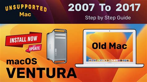 How To Install Macos Ventura On Old Unsupported Mac To Step