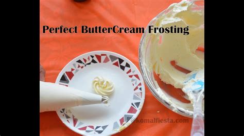 How To Make Perfect Buttercream Icing Buttercream Frosting For Cakes And Cupcakes Youtube