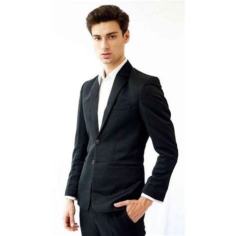 Promo Jas Pria Slim Fit Suit Blazer Formal Houseofcuff Diskon Di