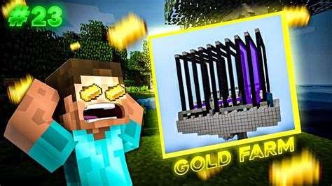 Best Gold Farm In Minecraft Bedrock 1 20 YouTube