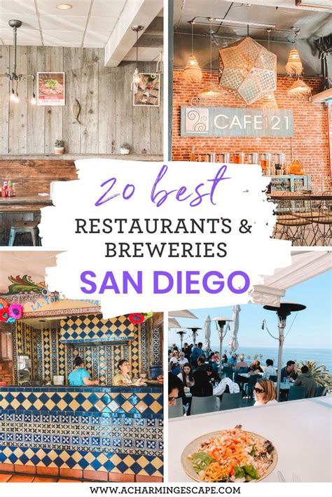 20 Best Places To Eat And Drink In San Diego — A Charming Escape San