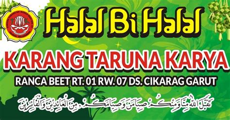 Detail Desain Banner Halal Bihalal Cdr Koleksi Nomer