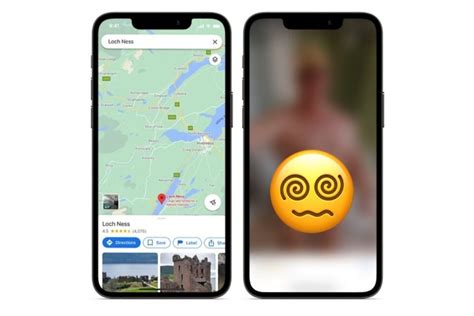 Searching Google Maps For Loch Ness Brings Up An Image Of A Naked Man