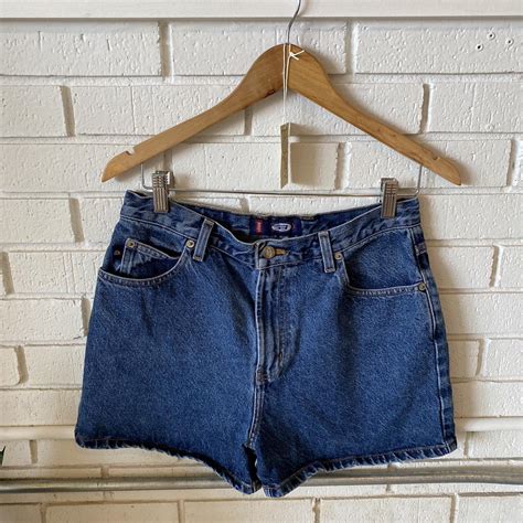 Bongo Women S Blue Shorts Depop