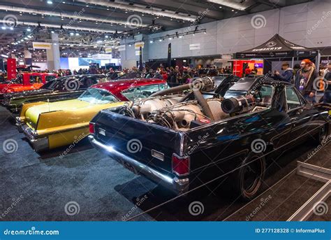 Presentation Of The Life Sized Version Car Of The Hot Wheels Garage Of Legends Editorial Stock