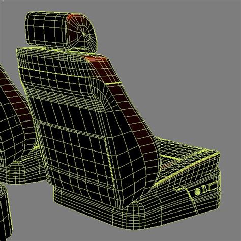 Car Seats 3d Model 12 3ds Max Obj Free3d