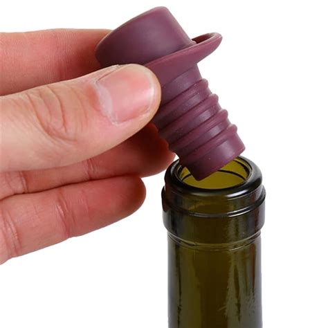 Aliexpress Buy Cute Silicone Vacuum Sealed Wine Bottle Stopper