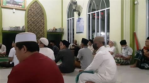 Hikmah Puasa Tausiyah Malam Kelima Tarawih Ramadhan Masjid Al Muhajirin