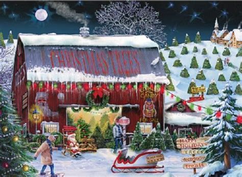 Solve Christmas Tree Farm Jigsaw Puzzle Online With Pieces