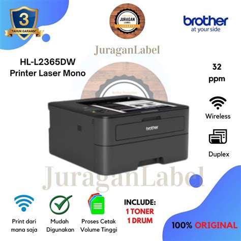 Jual Brother Hl L Dw Printer Laser Mono Duplex Wifi L Dw