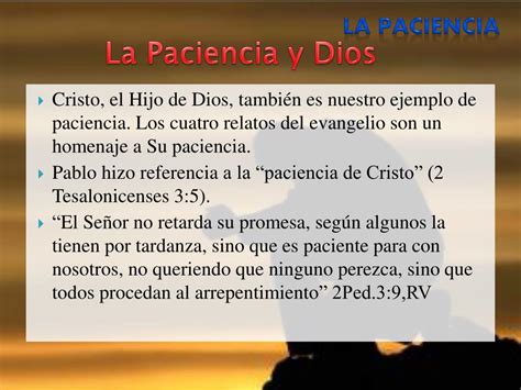 Ppt La Paciencia Powerpoint Presentation Free Download Id6072621