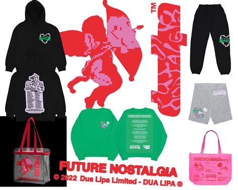 Dua Lipa - FUTURE NOSTALGIA TOUR MERCH 2022 on Behance