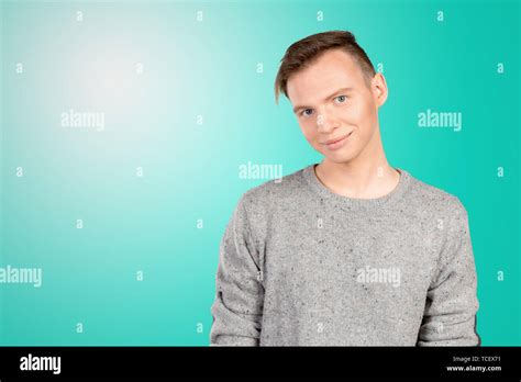Portrait Of Happy Smiling Man Stock Photo Alamy