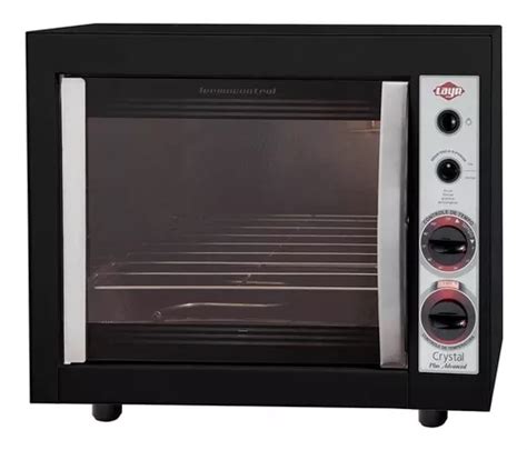 Horno De Mesa El Ctrico Layr Advanced Crystal Plus L Negro V