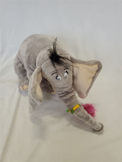 Vintage Kohls Cares Dr Seuss Horton Hears A Who Plush Doll Plush Items