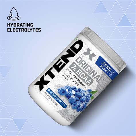 Xtend Original Bcaa Blue Raspberry Ice Serving Gm