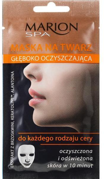 Maseczka Marion Spa G Boko Oczyszczaj Ca Maska Na Twarz Do Ka Dego