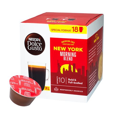 Nescafé New York Morning Blend 18 kapsler til Dolce Gusto for kr 68 00