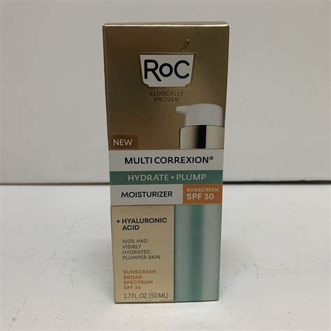 Roc Multi Correxion Hydrate Plump Moisturizer With Spf Fl Oz