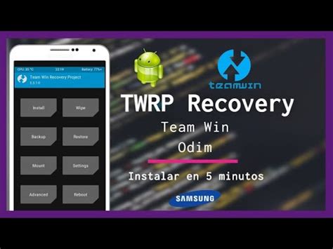 Instalar Twrp Recovery En Minutos Revive Tu Android Youtube