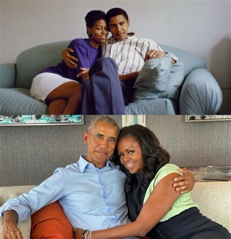 Barack And Michelle Obama Declare Their Love For Each Other As They