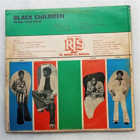 Black Children Sledge Funk Band ‎– Black Children – Westgold Records