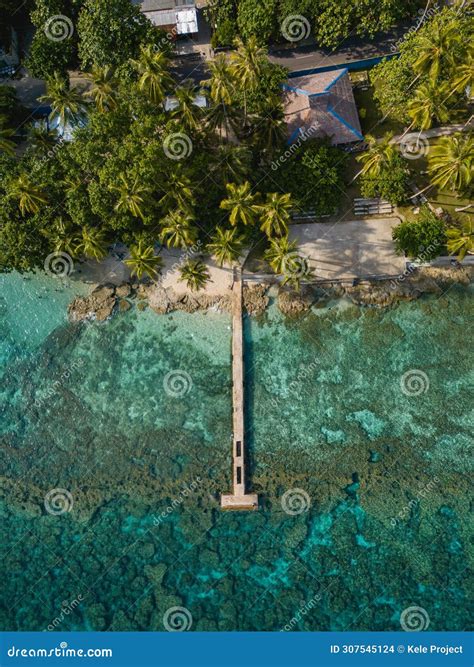 Namalatu Beach In Latuhalat Ambon Maluku Indonesia Stock Photo