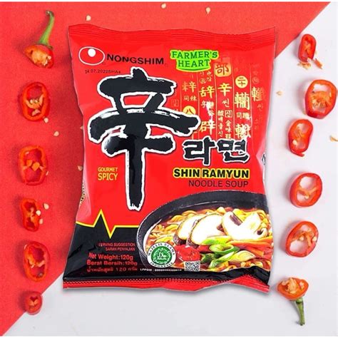 Jual NONGSHIM Shin Ramyun Spicy Mushroom Mie Korea Shopee Indonesia