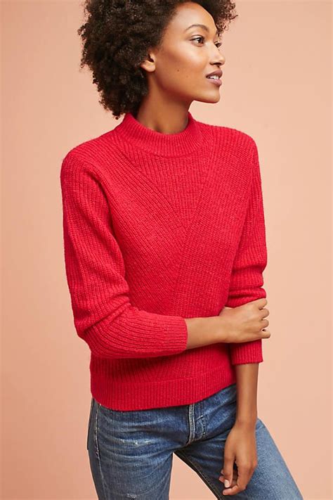 Ribbed Crew Neck Pullover Oversized Sweater Women Pullover Style