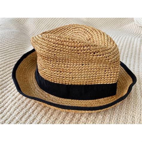 J Crew Accessories Jcrew Packable Straw Hat Poshmark