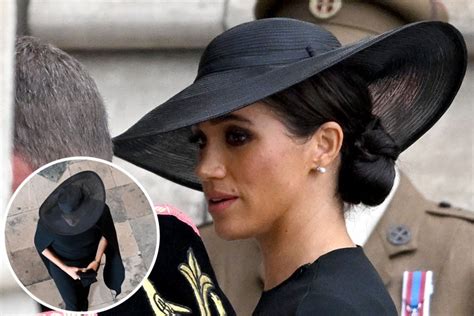 Meghan Markle Joins Royals At Queens Funeral As Harry Walks Behind Coffin