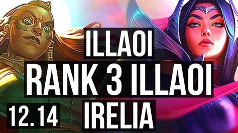 Illaoi Vs Irelia Top Rank Illaoi M Mastery