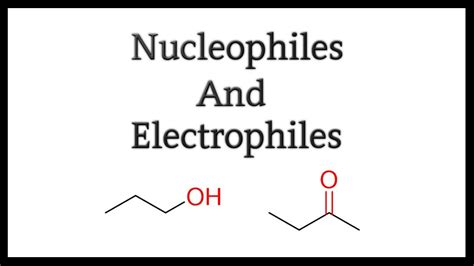 Nucleophiles And Electrophiles YouTube