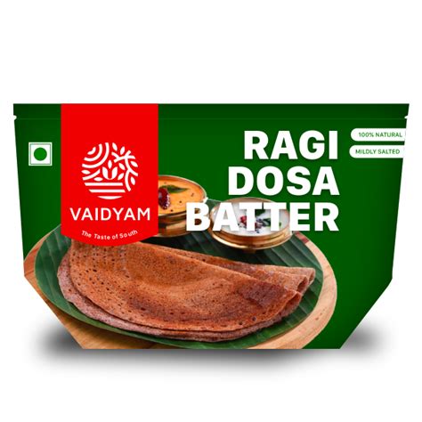 Ragi Dosa Batter – vaidyamfoods