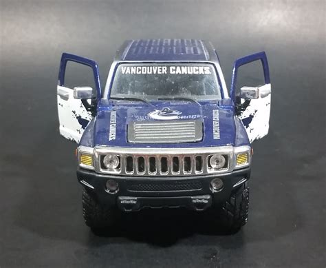 2009 Maisto Top Dog Collectible Vancouver Canucks Nhl Hockey Hummer H3