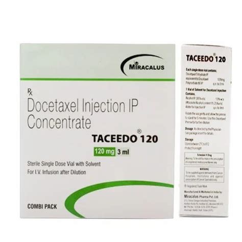 Taceedo Docetaxel Injection Ip Concentrate Mg At Rs Vial In